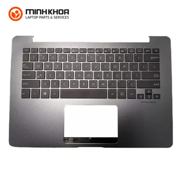 Ban phim zin led laptop Asus Zenbook UX430 Vo C mau Gold