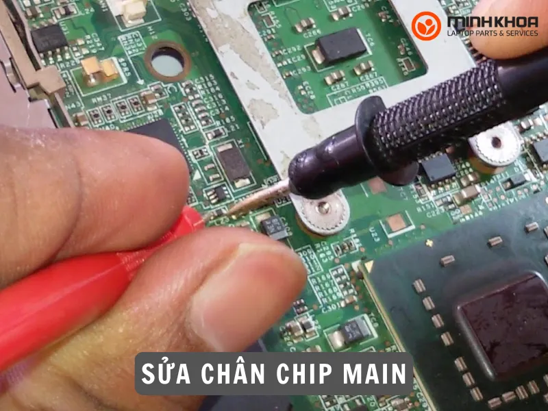 Sửa chân chip main