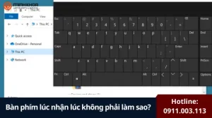 Ban phim luc nhan luc khong 15