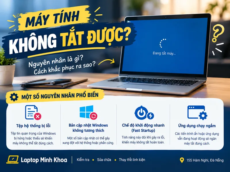 Sửa lỗi máy tính không tắt được (1)