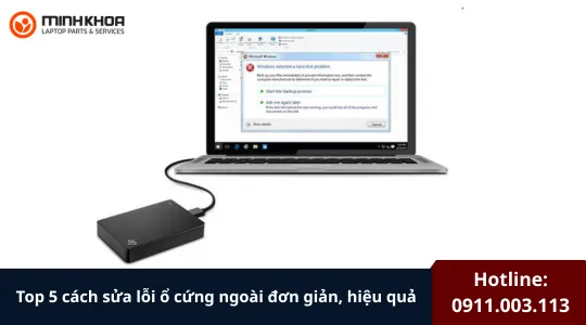 Sửa lỗi ổ cứng ngoài