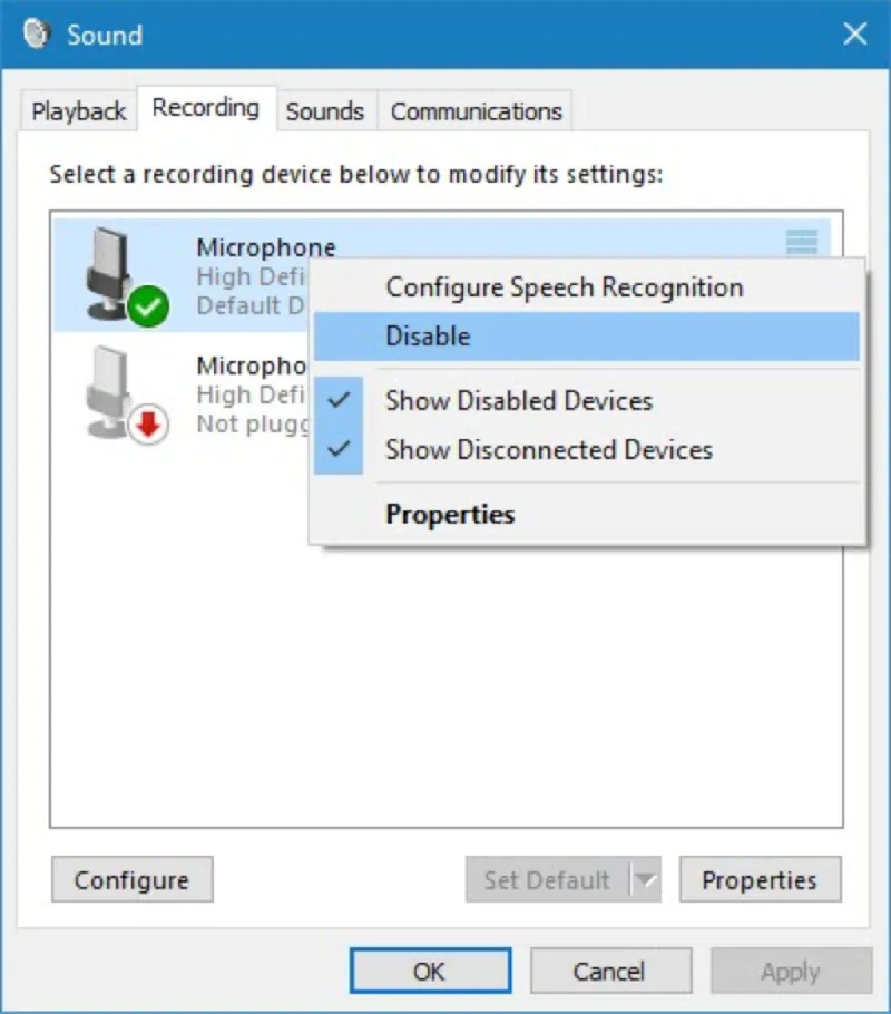 Top 5 cách sửa lỗi mic laptop bị hư không nói được 6 Loi mic laptop bi hu khong noi duoc 6