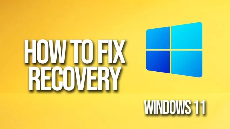 Sua loi Could Not Find The Recovery Environment tren windows 18