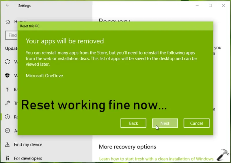3 cách sửa lỗi Could Not Find The Recovery Environment trên windows 10 Sua loi Could Not Find The Recovery Environment tren windows 9