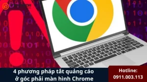Tat quang cao o goc phai man hinh Chrome 9