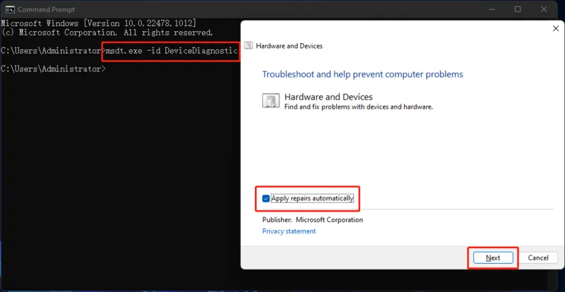 Fix driver error in windows 10 11 10
