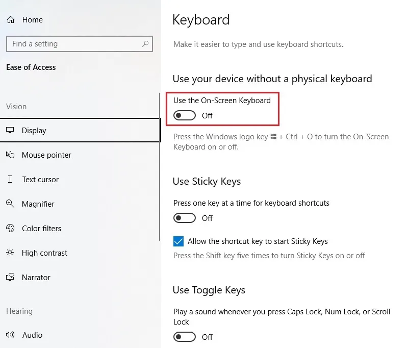 Sua loi ban phim laptop khong go duoc 4