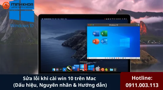 Sua loi khi cai win 10 tren Mac 11