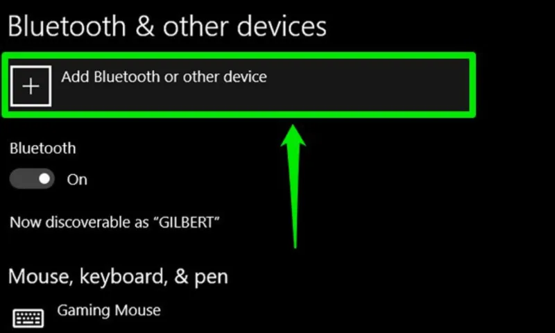 Cach ket noi may tinh voi tivi qua Bluetooth 2