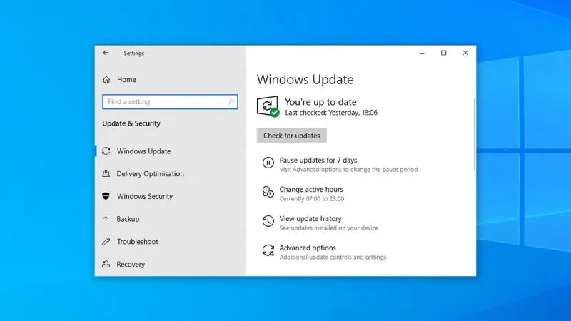 May tinh cua ban se the nao neu khong cap nhat Windows 30