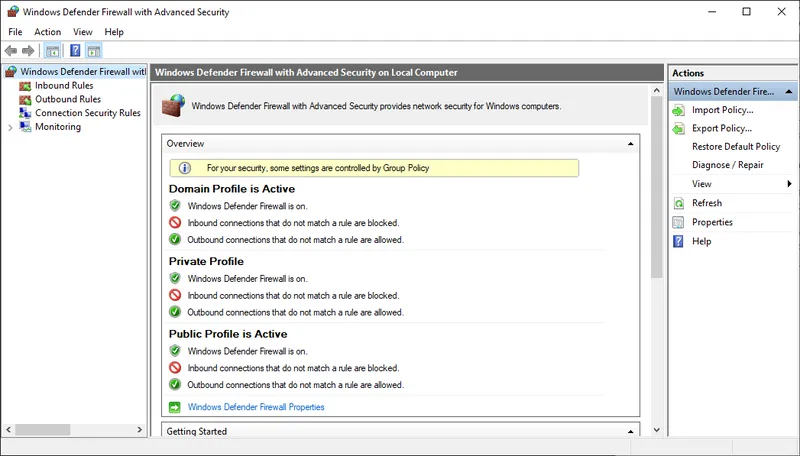 Gợi ý một số firewall phổ biến trên hệ điều hành windows 4 Mot so firewall pho bien tren he dieu hanh windows 7