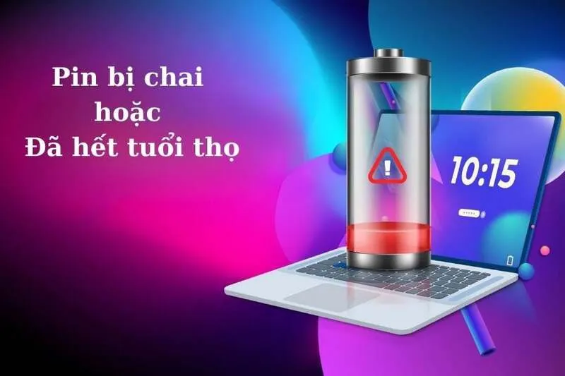 Pin laptop co dau gach 14