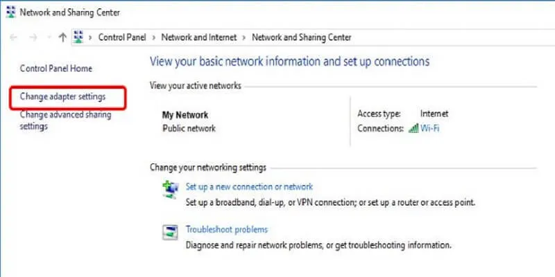Private to public network windows 10 11