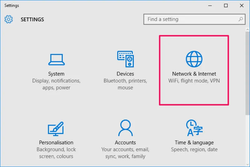 Private to public network windows 10 12