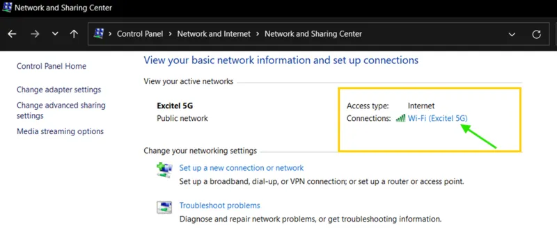 Private to public network windows 10 15