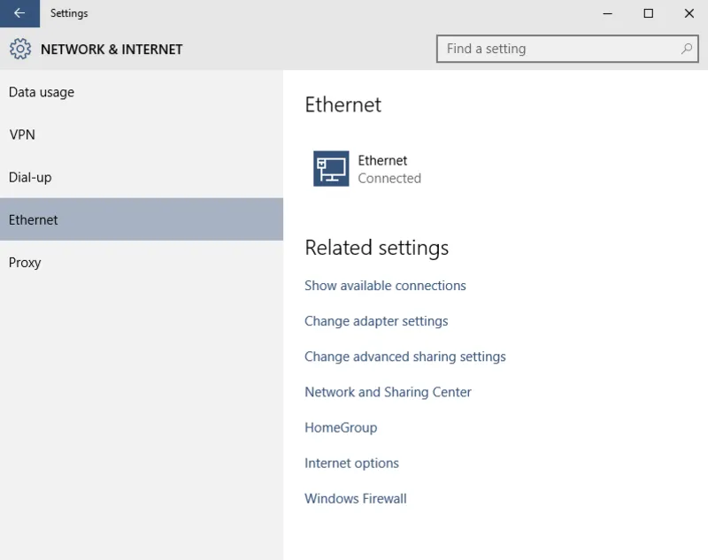 Private to public network windows 10 31