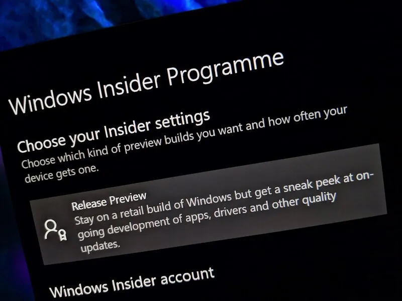 Windows Insider 13