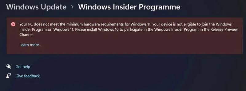Windows Insider 3