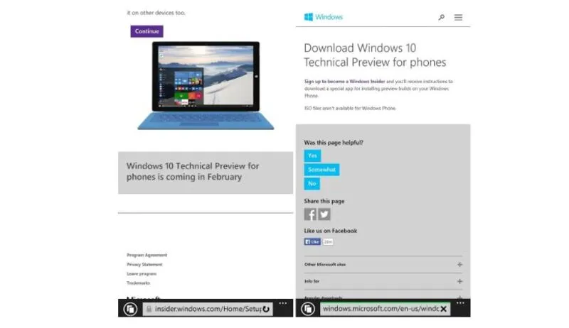 Giải đáp từ A đến Z về Windows Mobile Insider Preview 9 Windows Mobile Insider Preview 2