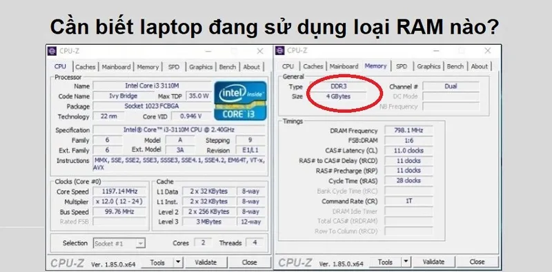 Cach mua Ram phu hop voi laptop 7
