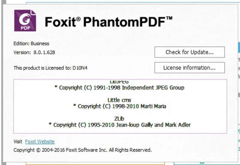 Foxit Fantom PDF 2