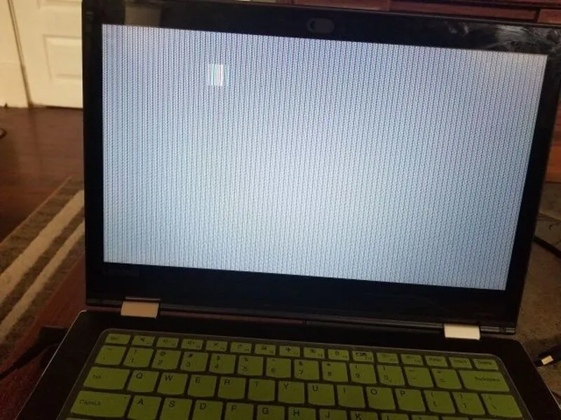 Man hinh laptop Dell bi trang xoa 3