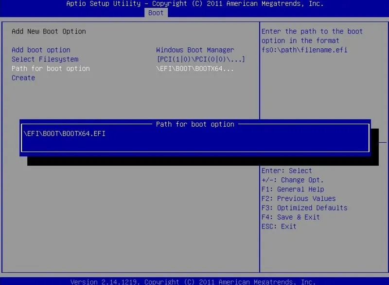 Boot main MSI 5