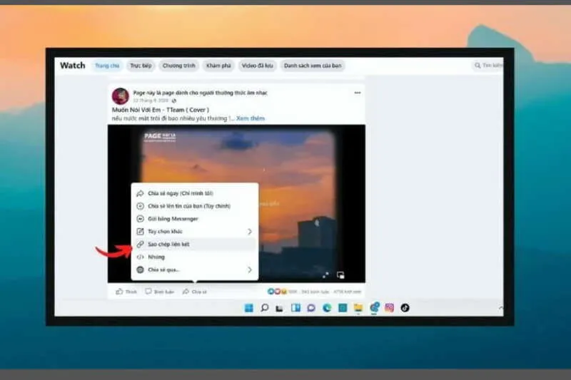 Cach tai video tu Facebook ve may tinh 1