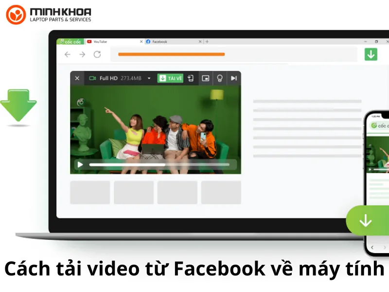 Cách tải video từ Facebook về máy tính
