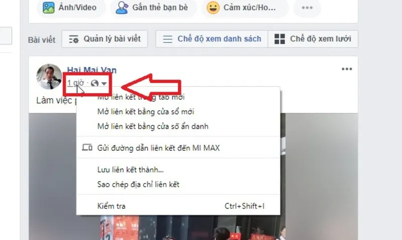 Cach tai video tu Facebook ve may tinh 2