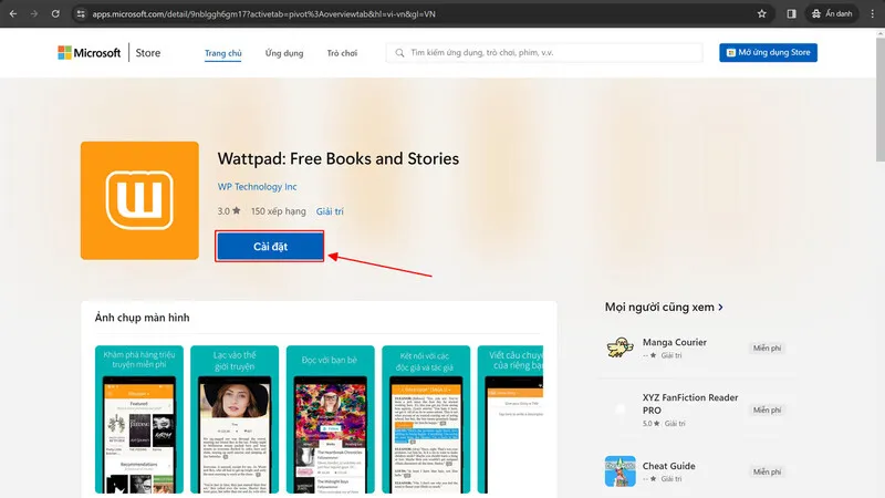 2 cách truy cập Wattpad trên máy tính & hướng dẫn sử dụng chi tiết 9 Cach truy cap Wattpad tren may tinh 10