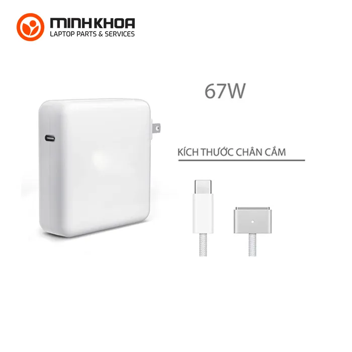 Cu sac Macbook 67W USB C cho MacBook Air 13.6 inch M2 2022 A2681 1