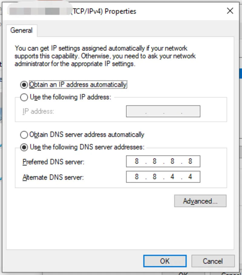 Cách đổi DNS Google IPv6 và IPv4 trên Windows 9 Doi DNS Google IPv6 va IPv4 22