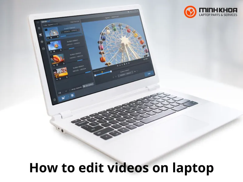 How to edit videos on laptop