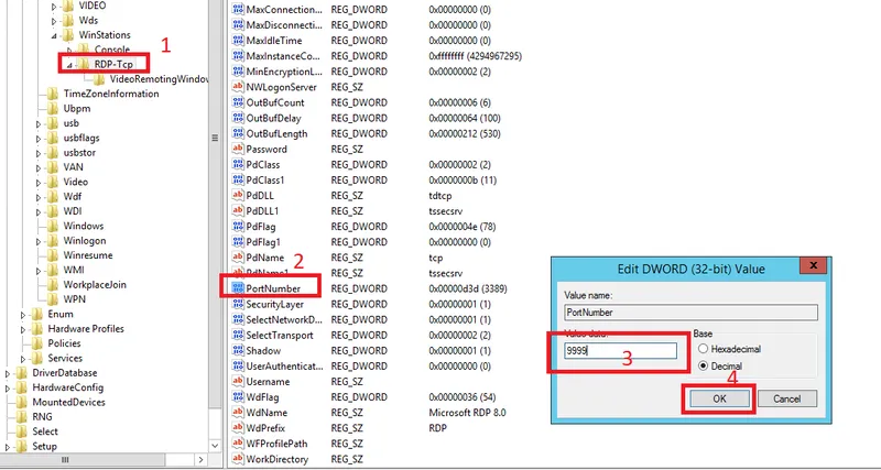 Hướng dẫn mở port remote desktop win 10 để truy cập máy tính từ xa 23 Mo port remote desktop win 10 29
