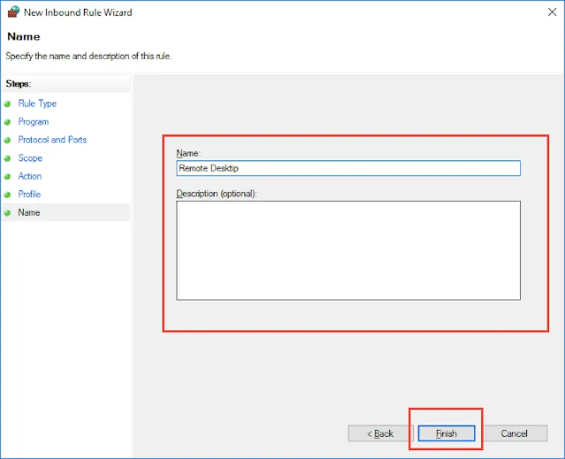 Hướng dẫn mở port remote desktop win 10 để truy cập máy tính từ xa 4 Mo port remote desktop win 10 39