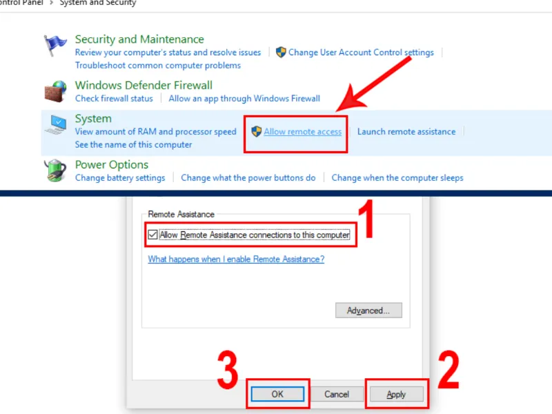 Hướng dẫn mở port remote desktop win 10 để truy cập máy tính từ xa 11 Mo port remote desktop win 10 49
