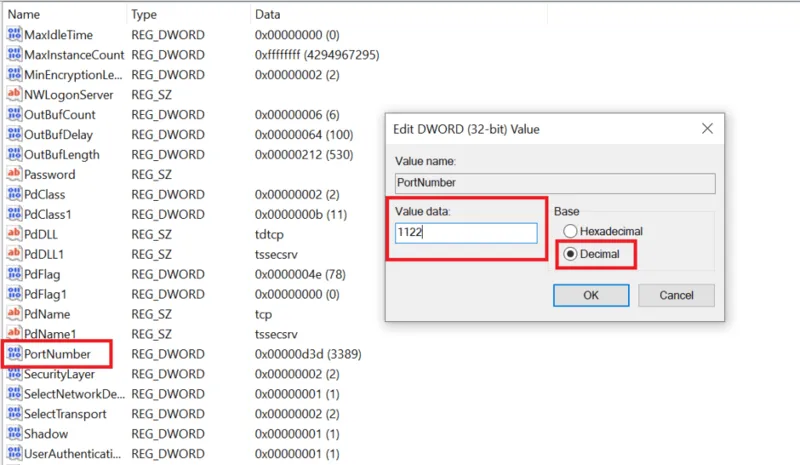 Hướng dẫn mở port remote desktop win 10 để truy cập máy tính từ xa 21 Mo port remote desktop win 10 50