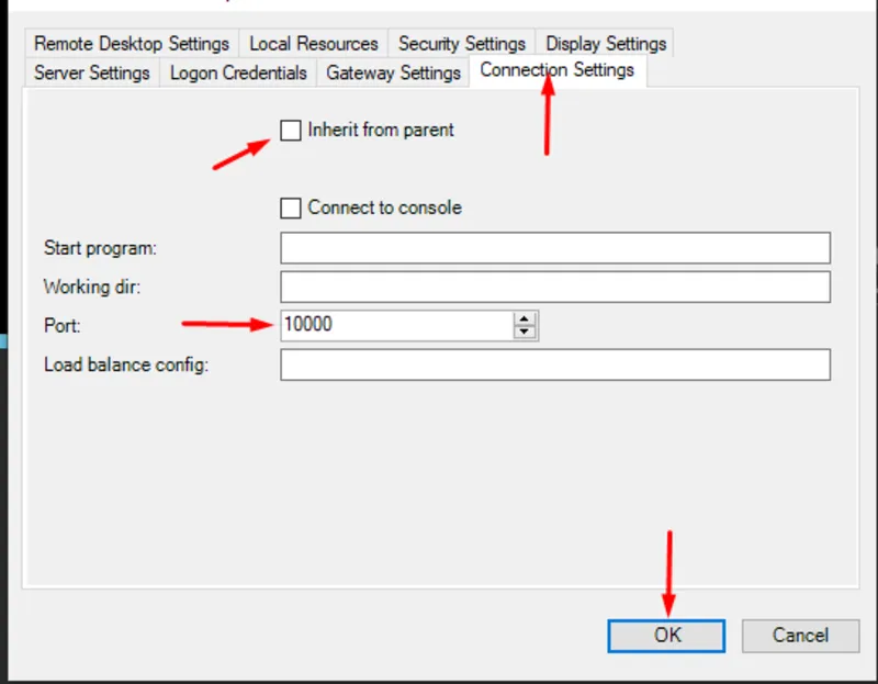Hướng dẫn mở port remote desktop win 10 để truy cập máy tính từ xa 18 Mo port remote desktop win 10 64
