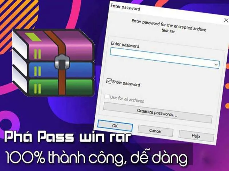 Phá pass RAR online free, nhanh chóng trên win 11 14 Pha pass RAR online 2