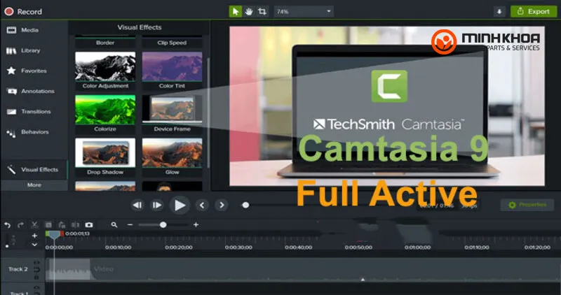 Hướng dẫn tải Camtasia 9 full crack cho máy tính đơn giản nhất 3 Tai Camtasia 9 full crack cho may tinh 3