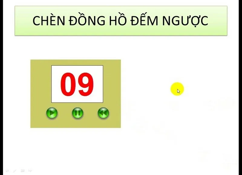 Tai dong ho dem nguoc trong powerpoint co am thanh 11