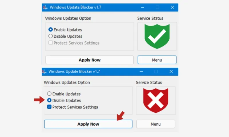 Windows Update Blocker 22