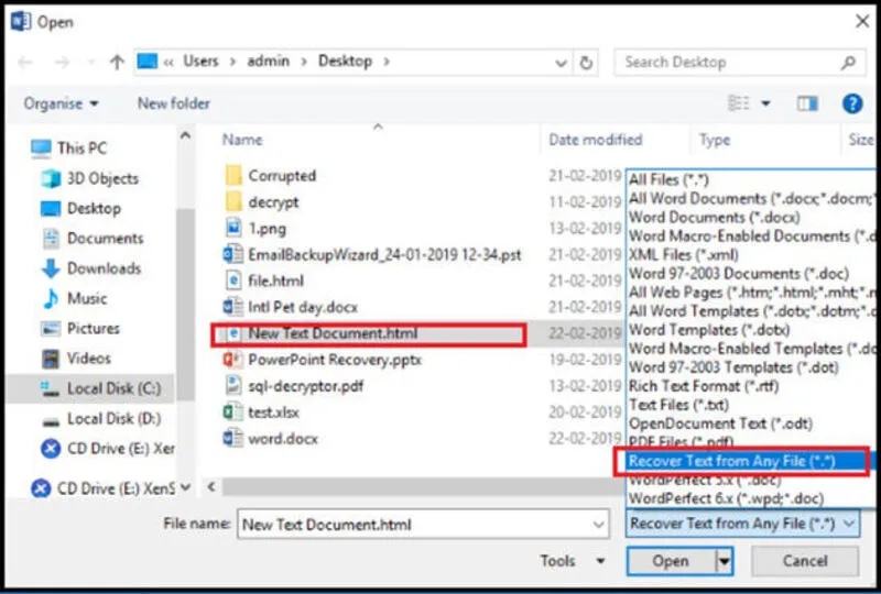 BỎ TÚI 5+ sửa lỗi Word experienced an error trying to open the file 15 Word experienced an error trying to open the file 41