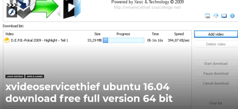 xVideoServiceThief 2021 linux ddos attack free download for windows 7 12