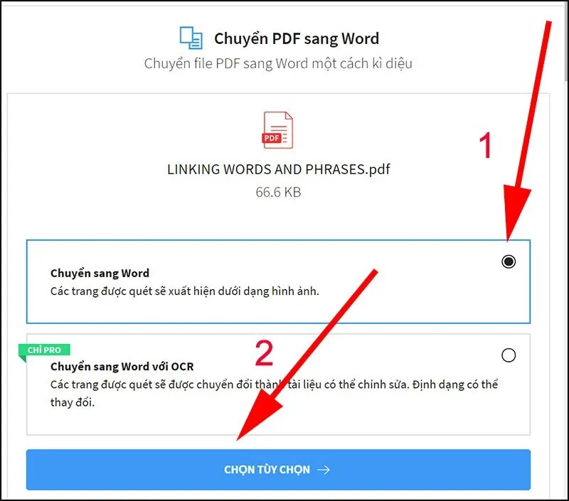 Chuyen file PDF thanh file word 3