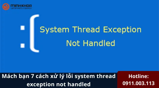 Loi system thread exception not handled 4