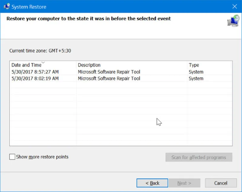 Loi system thread exception not handled 6
