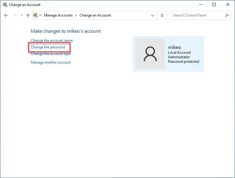 Loi the referenced account is currently locked tren Windows 22