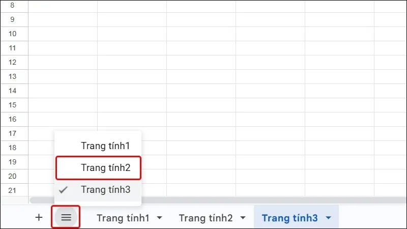 6 cách phím tắt chuyển sheet trong Excel hiệu quả 4 Phim tat chuyen sheet trong Excel 11